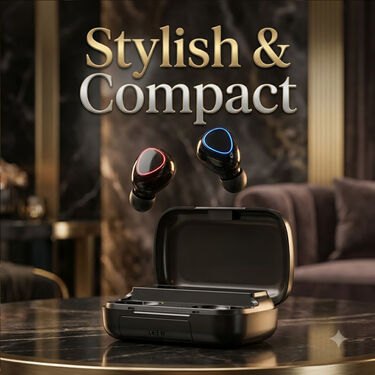 Wireless Bluetooth Earbuds With Free 3 Type C Fast Charging Cable (TWS61)