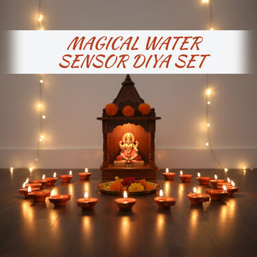 Water Sensor Diya Pack of 20 Pcs (DL2)