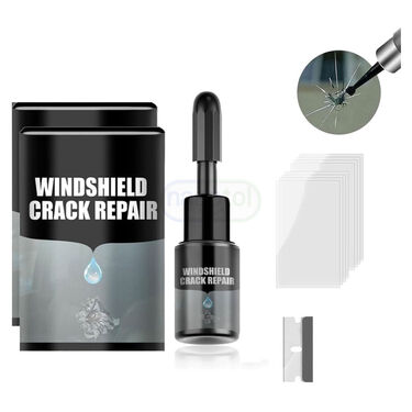 Quick & Easy Car Windshield Crack Repair Glue (WCR2)