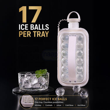 2 In 1 Ice Ball Maker & Bottle (ICT7)