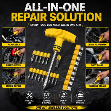 21 Piece Bike Maintenance Tool Kit (BMT21)