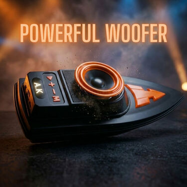 Portable Bluetooth Boat Shape Speaker High-Quality Sound (BLS24)