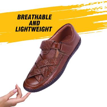 Pick Any One Stylish Leatherite Sandal With Free Trimmer(SDC16)