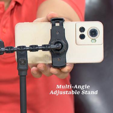 MultiTasking Dual Mobile Phone Holder For Content Creation (DMPH)
