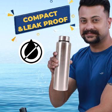 Pack of 3 Stainless Steel Water Bottle (3B7)