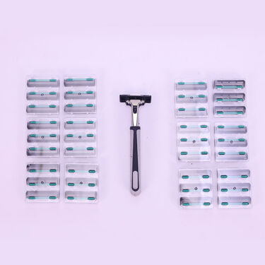 Dual Blade Razor Set With 36 Free Blades (MR37)