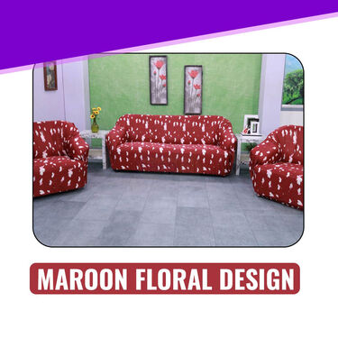 5 Seater Designer Stretchable Elastic Sofa Cover (5SC5)