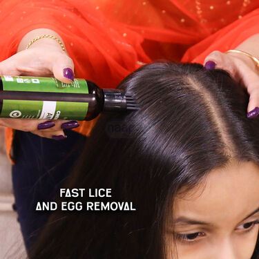 Anti Lice Shampoo And Oil With Comb (HPL1)