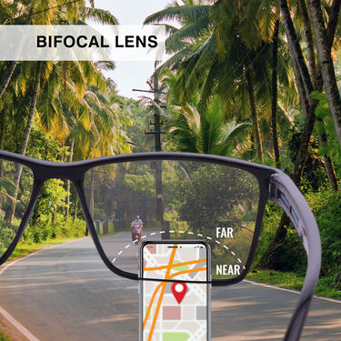 Photochromic Bifocal Adaptive Power Reading Glasses(PBORG22)