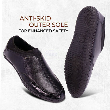 Leatherite Shoes + FREE Socks + FREE Stylish Watch (SSC34)