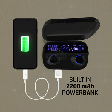 Wireless Bluetooth Earbuds With Free 3 Type C Fast Charging Cable (TWS61)
