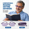 Rimless Folding Adaptive Power Mobile Protection Reading Glasses B1G1 (FORG10)