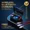 Wireless Bluetooth Earbuds With Free 3 Type C Fast Charging Cable (TWS61)