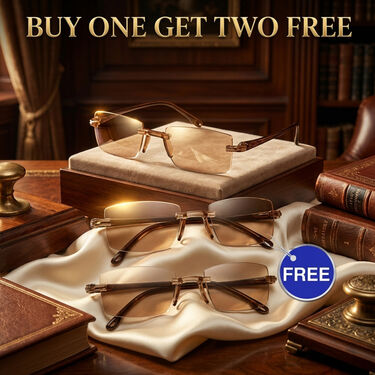 Bifocal Adaptive Power Reading Glasses - Buy 1 Get 2 FREE (3BCORG9)