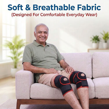 Perfect Fit Magnetic Knee Support Buy 1 Pair Get 1 Pair (KS05)
