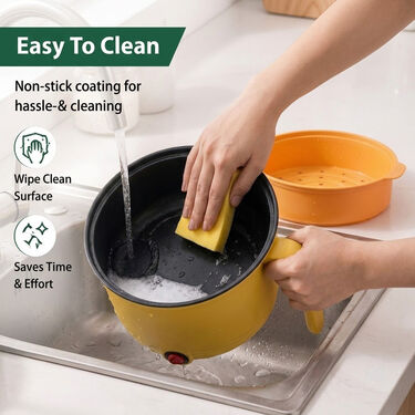 Multipurpose Electric Cooking Pot With Steamer (EFM13)