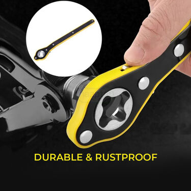 Quick & Effortless Car Jack Lifting Tool With Free Puncture Kit