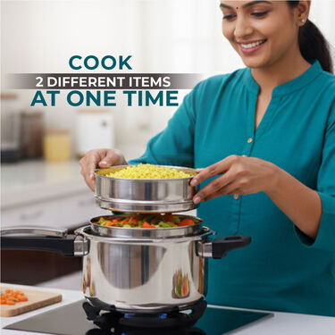 2 Layer Stainless Steel Cooker Separator (1CS2)