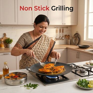 Round Nonstick Tawa (1NT1)