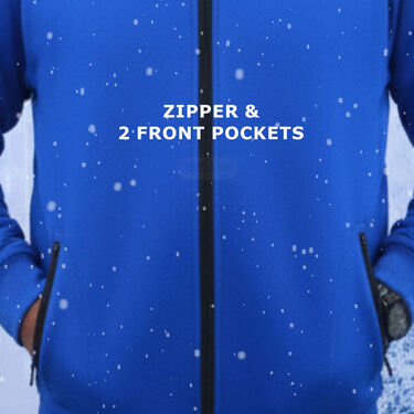 Pick Any 1 Plus Size Fleece Jacket With Digital Watch And Wallet Free (FJP1)