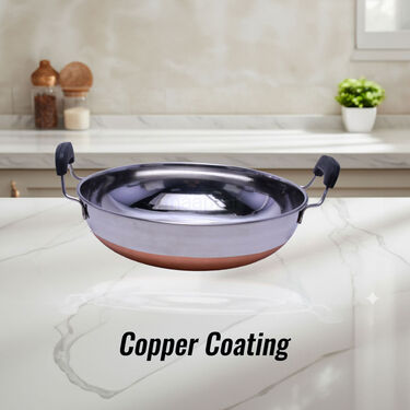 20 Pcs Copper Coated Cook & Serve Set + 5 Kitchen Tools + Chopping Board & Knife Set (20CC1A)