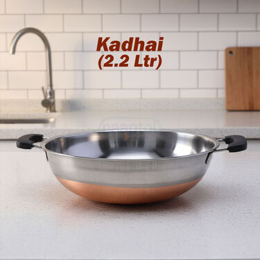 21 Pcs Copper Bottom Multipurpose Cook & Serve Set (21CC1)