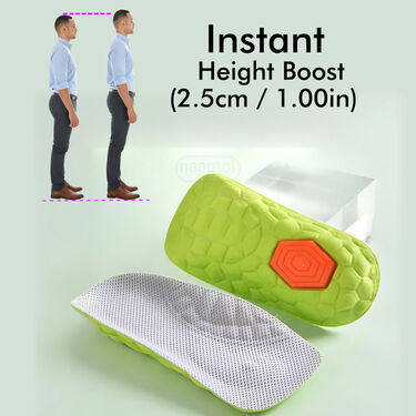 Memory Foam Height Increase Insole For Unisex (SI2)