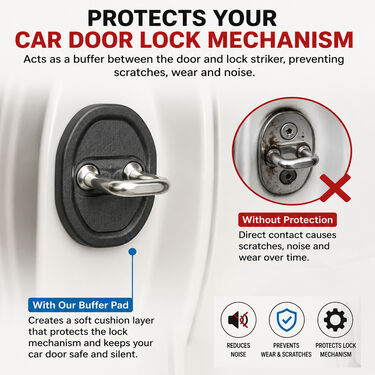 Car Door Noise Reducer & Buffer Pads Pack of 4