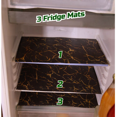 5 Pcs Quilted Fridge Cover Set With 10 Free Gifts (5FC8)