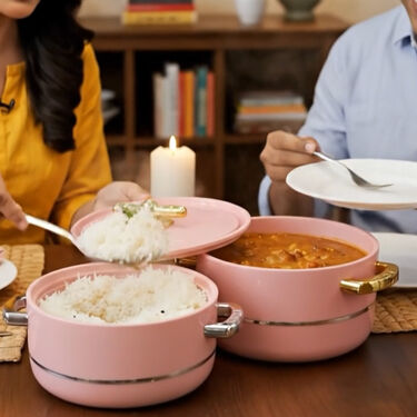 Set of 2 Designer Big Insulated Casserole (2DIC1)