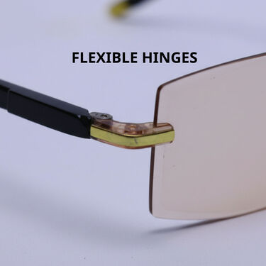 Rimless Bifocal Coloured Adaptive Power Reading Glasses Buy1 Get 2 Free (3BCORG17)