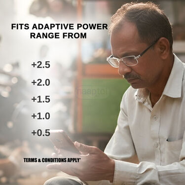 Rimless Foldable Adaptive Power Reading Glasses Buy 1 Get 2 Free Combo  (2FORG10BORG1)