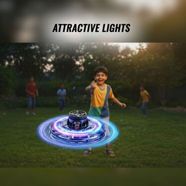 Flying Fidget Spinner with LED Lights (SPL)