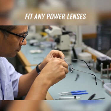 Comfortable All-Day Use Premium Rimless Frames with Silicone Pads Buy1 Get1 Free (2MF3)