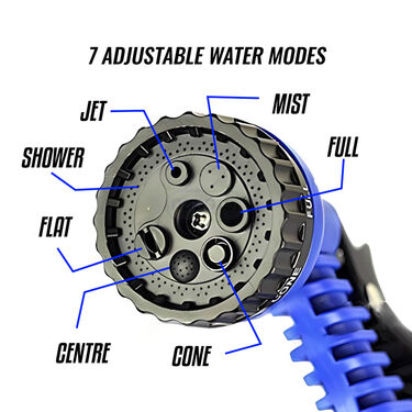 Magic Expandable Pipe With Water Spray Gun (HP7)