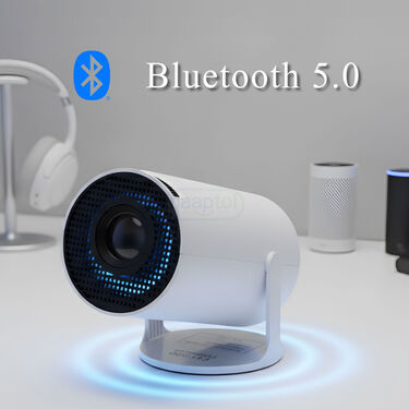 Full HD Ultra Bright Home Cinema Smart Android Projector With Screen Upto 250 Inches (HCP6)