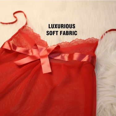 Sensational Honeymoon combo - Stylish Babydoll Nighty + Elegant Lingerie Set (BDBP)