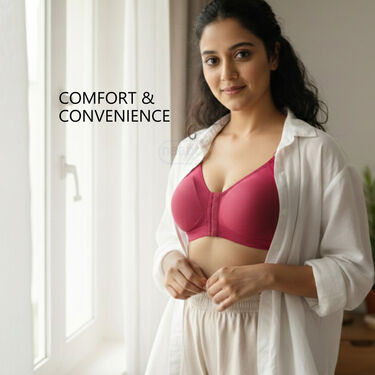 Pack of 3 Comfortable Front Open Bra (3FOB)