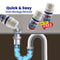 Quick & Easy Drain Blockage Remover Buy 1 Get 1 (DC6)