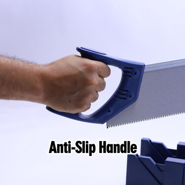 Hand-Powered Steel Mitre Box With Hand Saw (MHS1)
