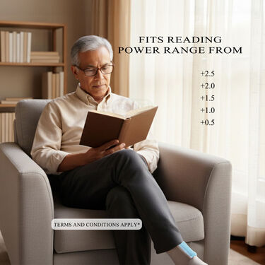 Full Frame Adaptive Power Reading Glasses Buy1 Get2 Free (3ORG12)