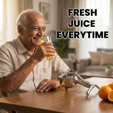 Aluminium Hand Press Fruit Juicer (FJ21)