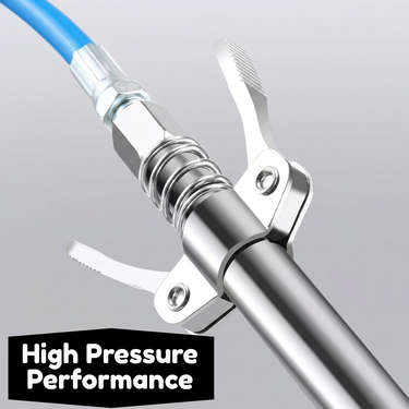 Double Handle Grease Gun Coupler For Mechanic (CC01)