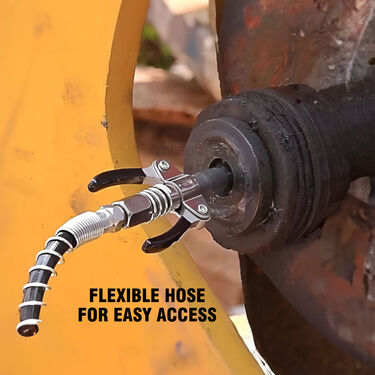 Double Handle Grease Gun Coupler For Mechanic (CC01)