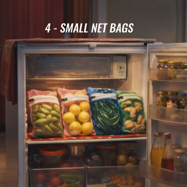 5 Pcs Fridge Cover Set + 10 Free Gifts with Kitchen Scissor (5FC9)