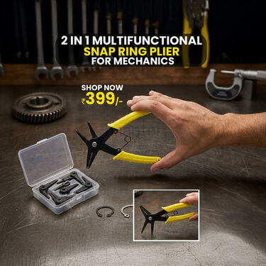 2 In 1 Multifunctional Snap Ring Plier For Mechanics (RP01)