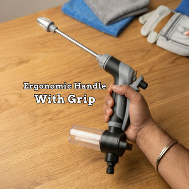 Multi Spray Water Gun Long Metal Nozzle With Dispenser (HPSG5)
