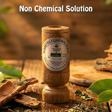Vijaysar Wood Ayurvedic Wellness Glass (NUTRA38)