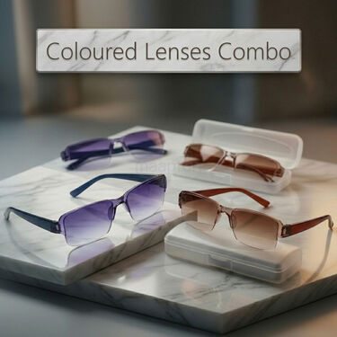 Bifocal Colored Reading Glasses Buy1 Get 3 Free (4BCRG3)