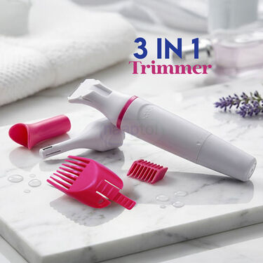 Rechargeable Painless 3 In 1 Hair Remover (HR9)